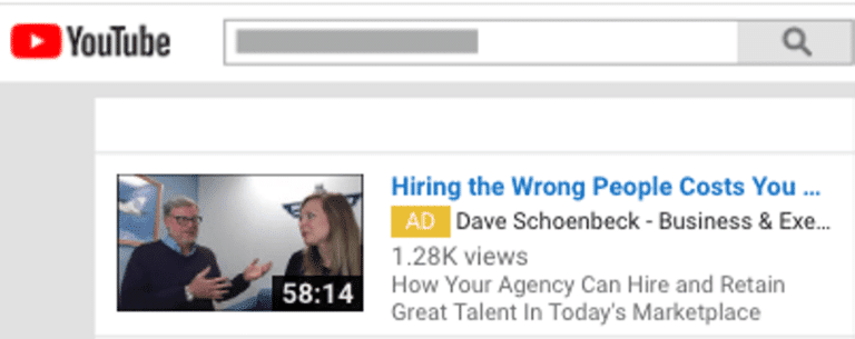 YouTube result