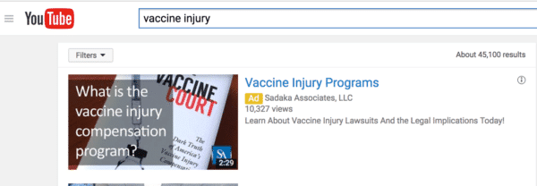YouTube result