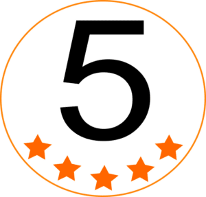 5 star rating