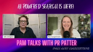 Pam speaks with Julie Livingston on the PR Patter podcast about the future of AI-Powered Search