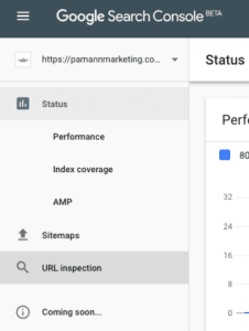 Google Search Console URL Inspection